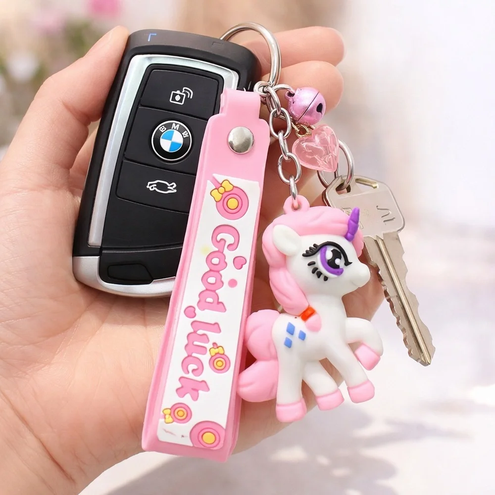 My Little Pony TWINKLESHINE Bag Charm Keychain Cute Pink Strap Charm accessory